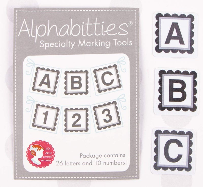It's Sew Emma Grey Alphabitties Specialty Marking Tool, Varies - Image 3